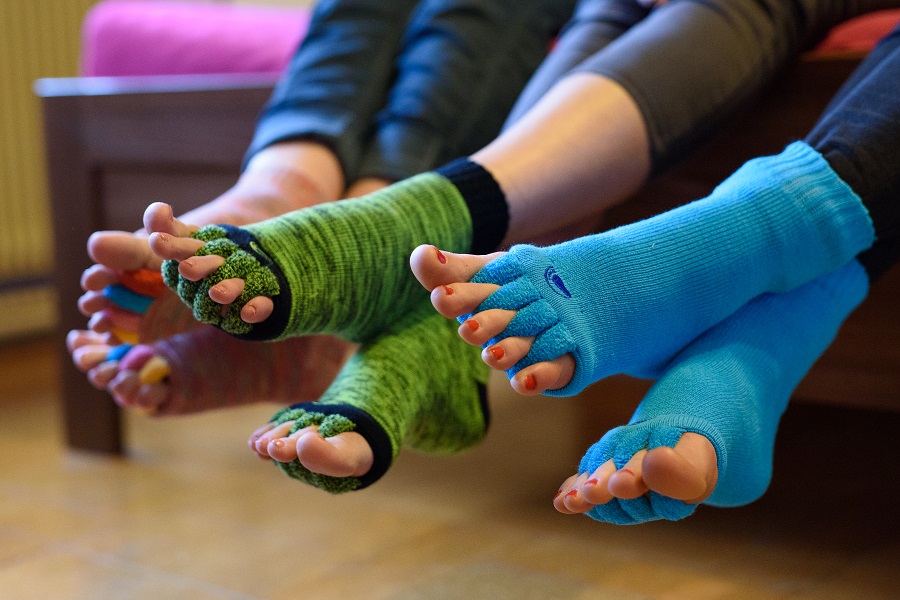 BLOG: Adjustační ponožky pohledem fyzioterapeutky